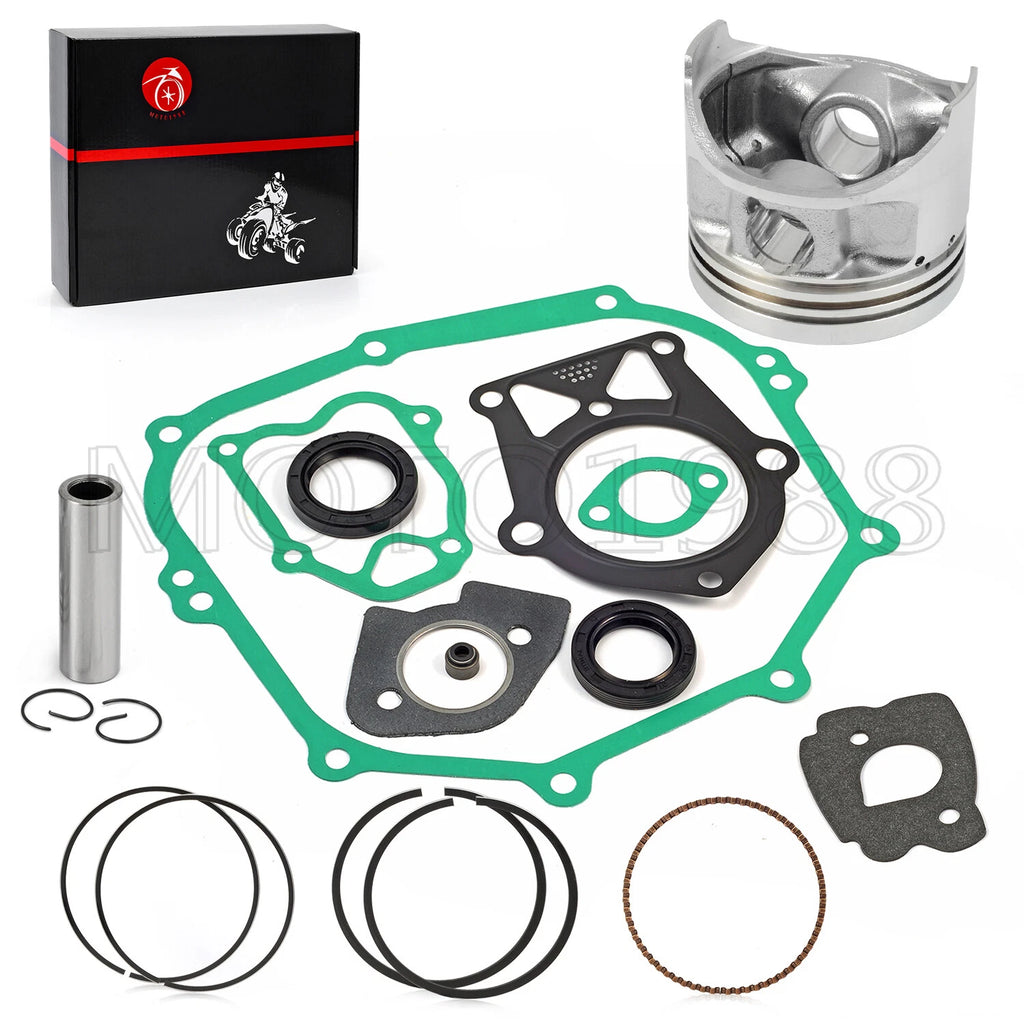 Piston Gasket Valve Rebuild Kit for Yamaha Golf Cart G2 G5 G8 G9 (0.25mm)
