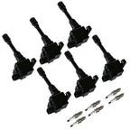 Set of 6 Ignition Coils & Iridium Spark Plugs for Mazda Millenia (1995–2002)
