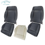 Front Driver Seat Cover Set for Jeep Wrangler (2007–2012) - Black Foam