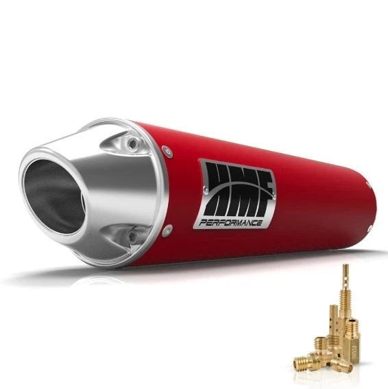HMF Performance Slip-On Exhaust + Jet Kit for Kawasaki Brute Force 750 (2005–2023)