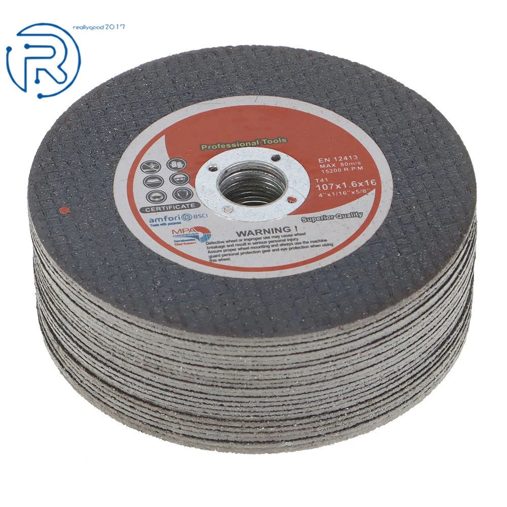 Set of 25 Cut Off Wheels for Die Grinders (4” x 1/16” x 5/8”)