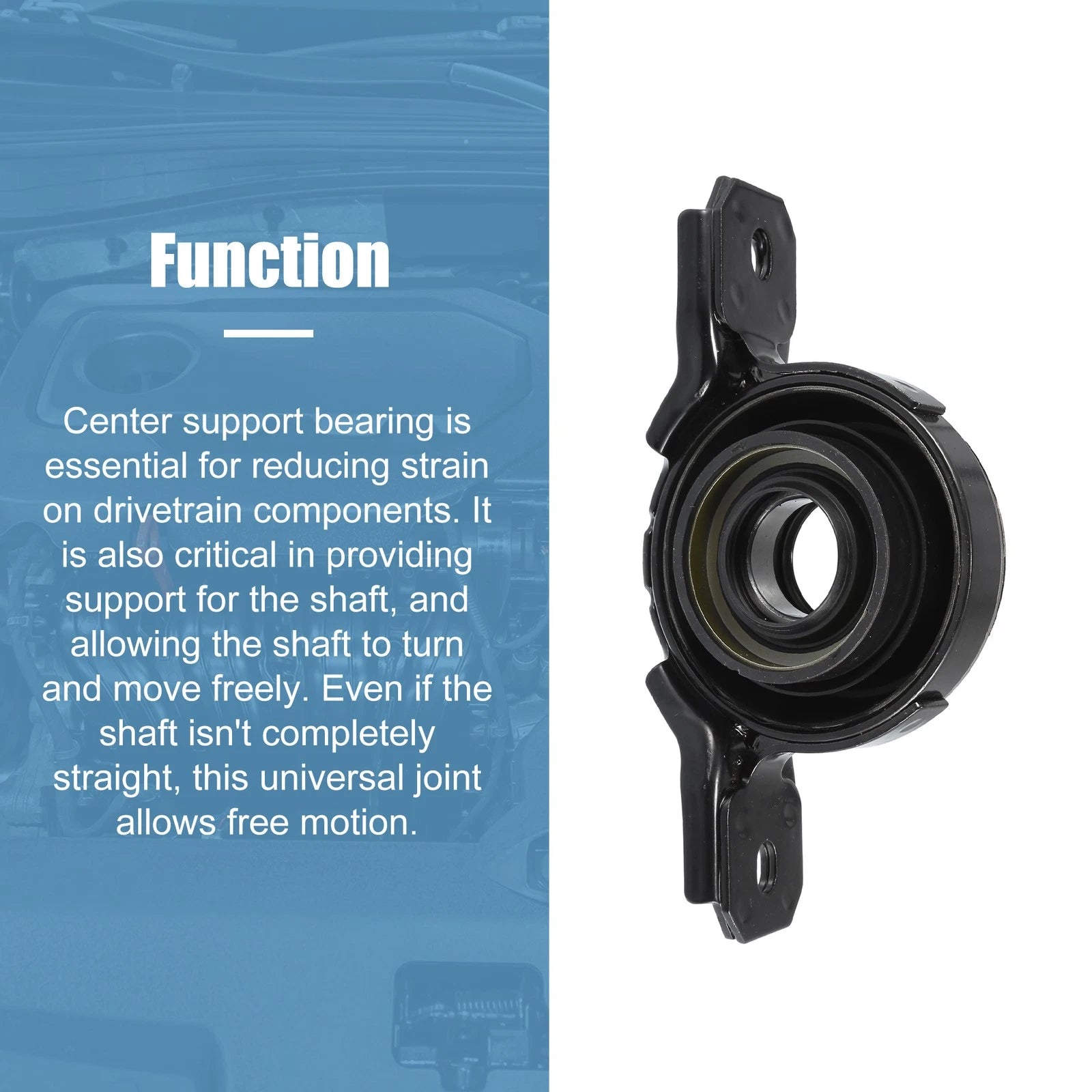Driveshaft Center Support Carrier Bearing for Kia Sorento (2007)