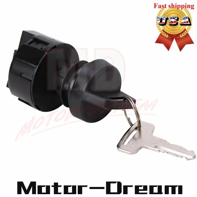 Ignition Key Switch for Polaris RZR 570/800/900/1000/Ranger/Sportsman (3 Position)