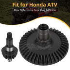 Rear Differential Gear Ring & Pinion for Honda Rubicon TRX500 (2015–2019), TRX520 (2020–2024)