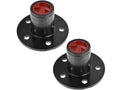 Set of 2 Locking Hubs for Mazda B3000 4WD (1994–1996) KD877KR