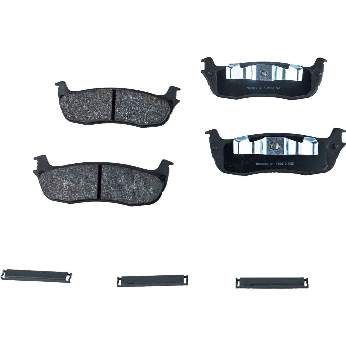 Disc Brake & Semi-Metallic Pad Kit for Ford Expedition (1997–2000)