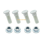 Set of 4 Front Wheel Studs & Nuts 7515513 for Polaris Ranger (2005–2014)