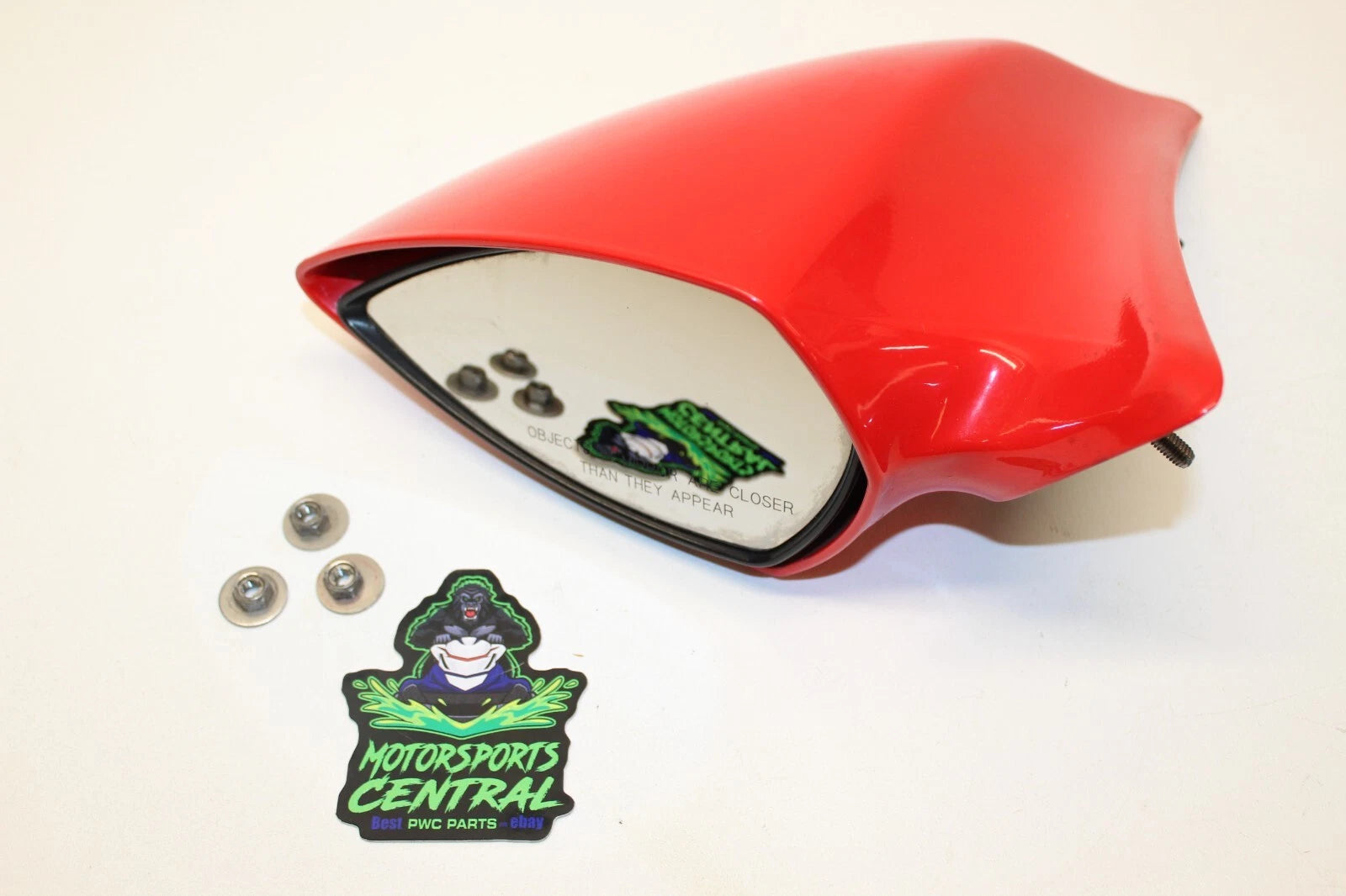 Left Side Rear View Mirror for Kawasaki Ultra 250 250X 260 260X (2007–2010) 56001-3725-H1 Red