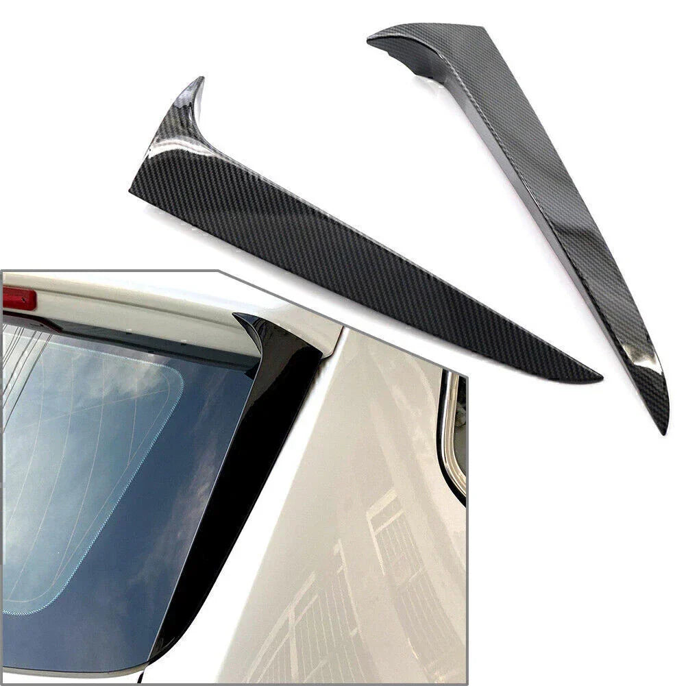 ABS Rear Window Side Spoiler Canard Splitter Trim for BMW X3 (2011-2017)