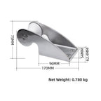 Stainless Steel 316 Anchor Bracket for Marine Chain Management Systems
