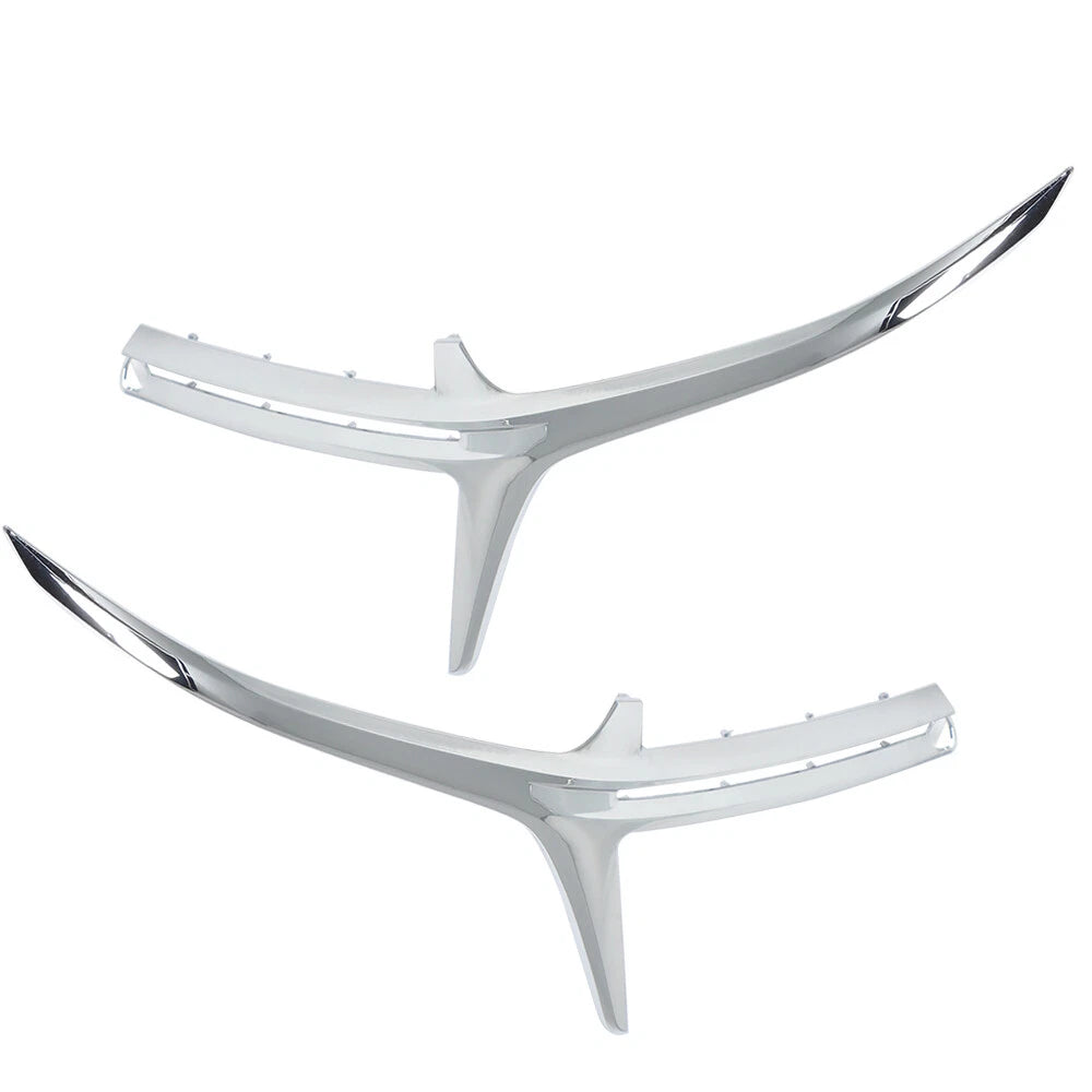 Front Grille Bumper for Chevrolet Equinox (2022–2023) Chrome Black Mesh