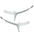 Front Grille Bumper for Chevrolet Equinox (2022–2023) Chrome Black Mesh
