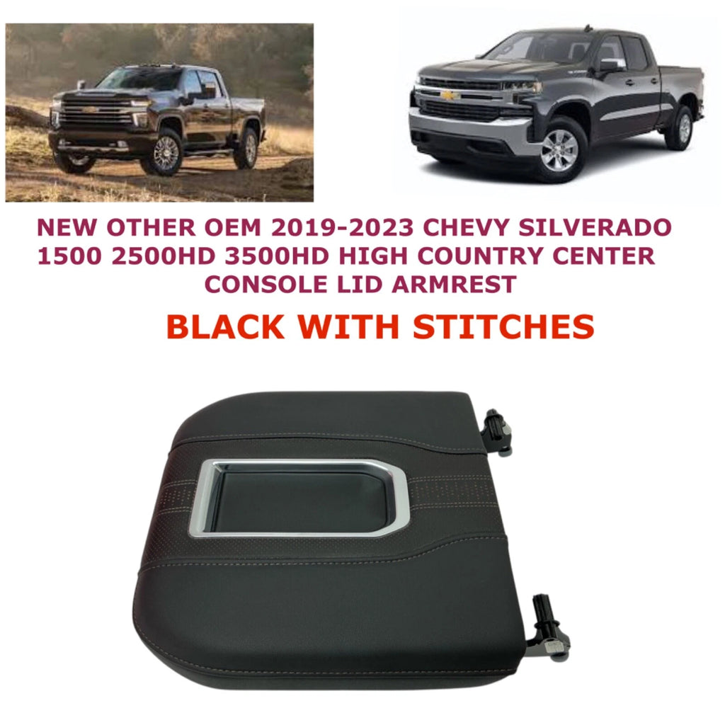 Console Lid Armrest for Chevy Silverado 1500-3500HD (2019–2023)