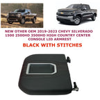 Console Lid Armrest for Chevy Silverado 1500-3500HD (2019–2023)