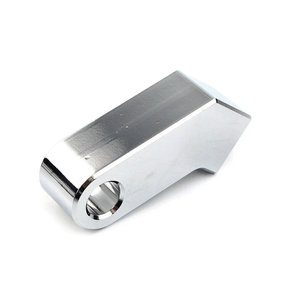 Chrome Headlight Mounting Block Bracket for Harley Custom Headlight