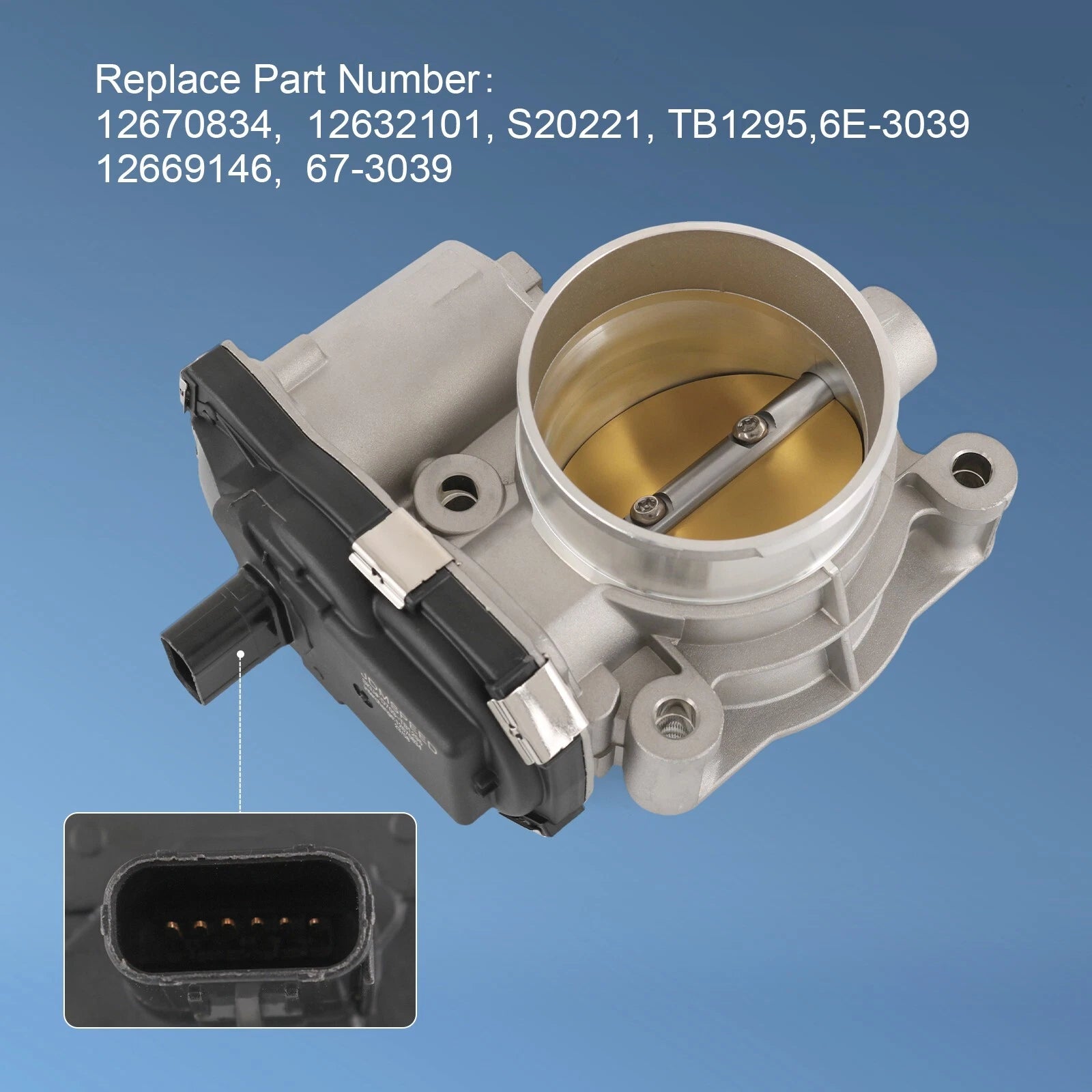 Throttle Body for Chevrolet Equinox Malibu Impala Buick Regal GMC Terrain (2010–2017)