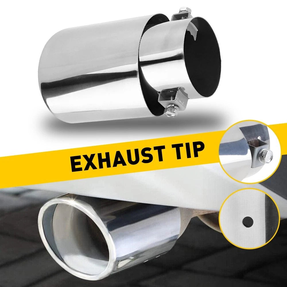 Chrome Stainless Steel Exhaust Pipe Muffler for Auto Car (V)