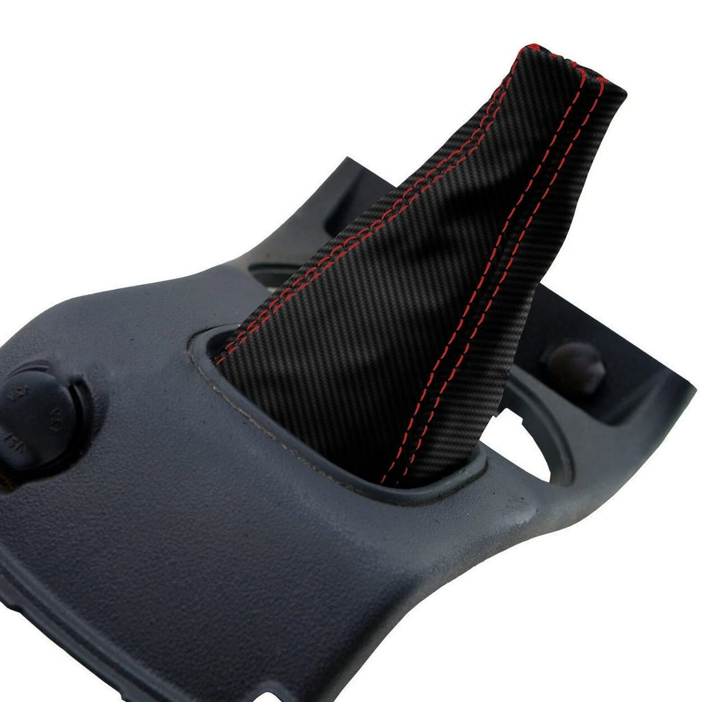 Manual Shift Boot for Chevrolet Cobalt LS LT (2005–2010) Carbon Red Stitch