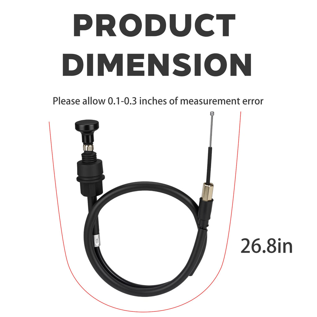 Starter Choke Cable for Yamaha TT-R125LE (2008–2024)