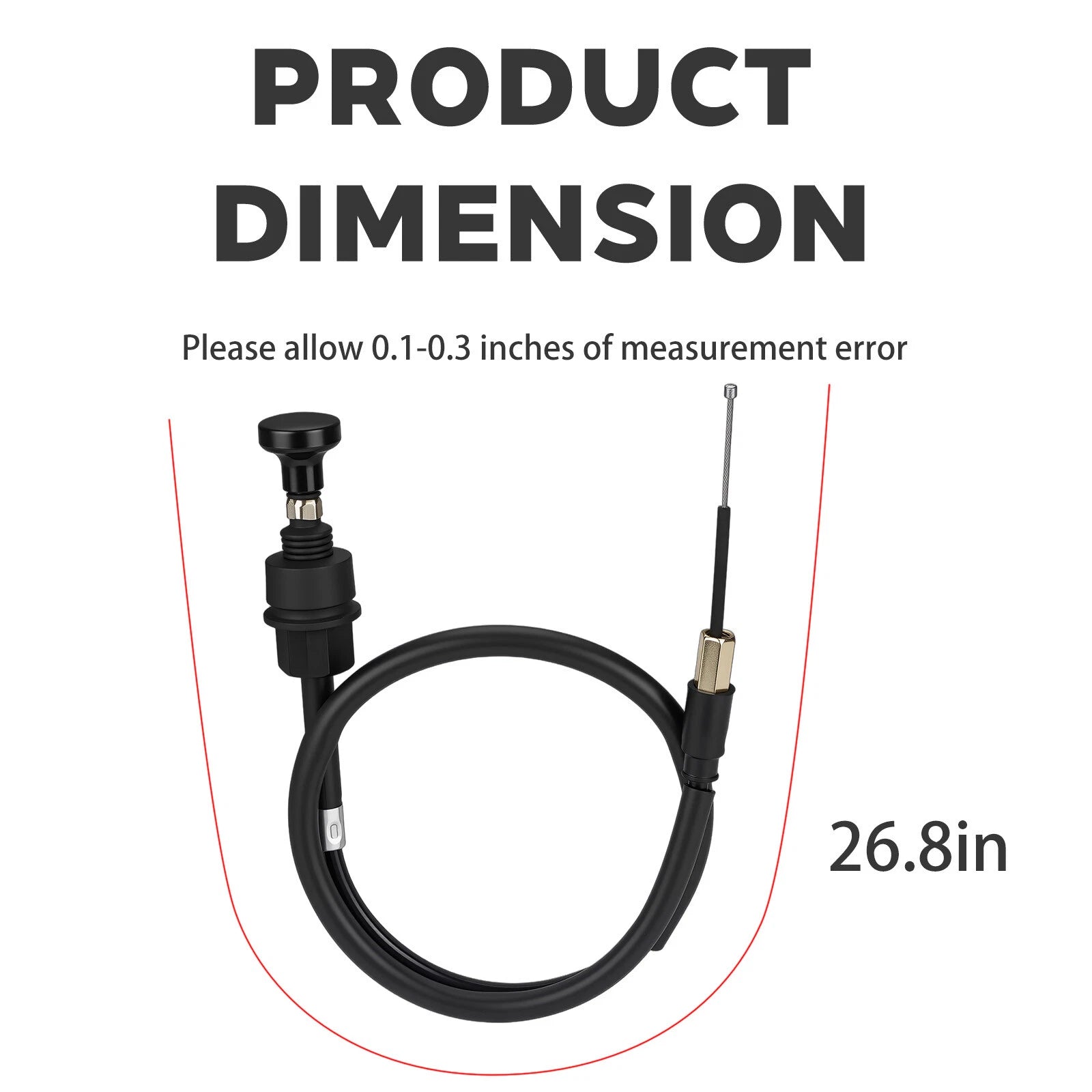 Starter Choke Cable for Yamaha TT-R125LE (2008–2024)