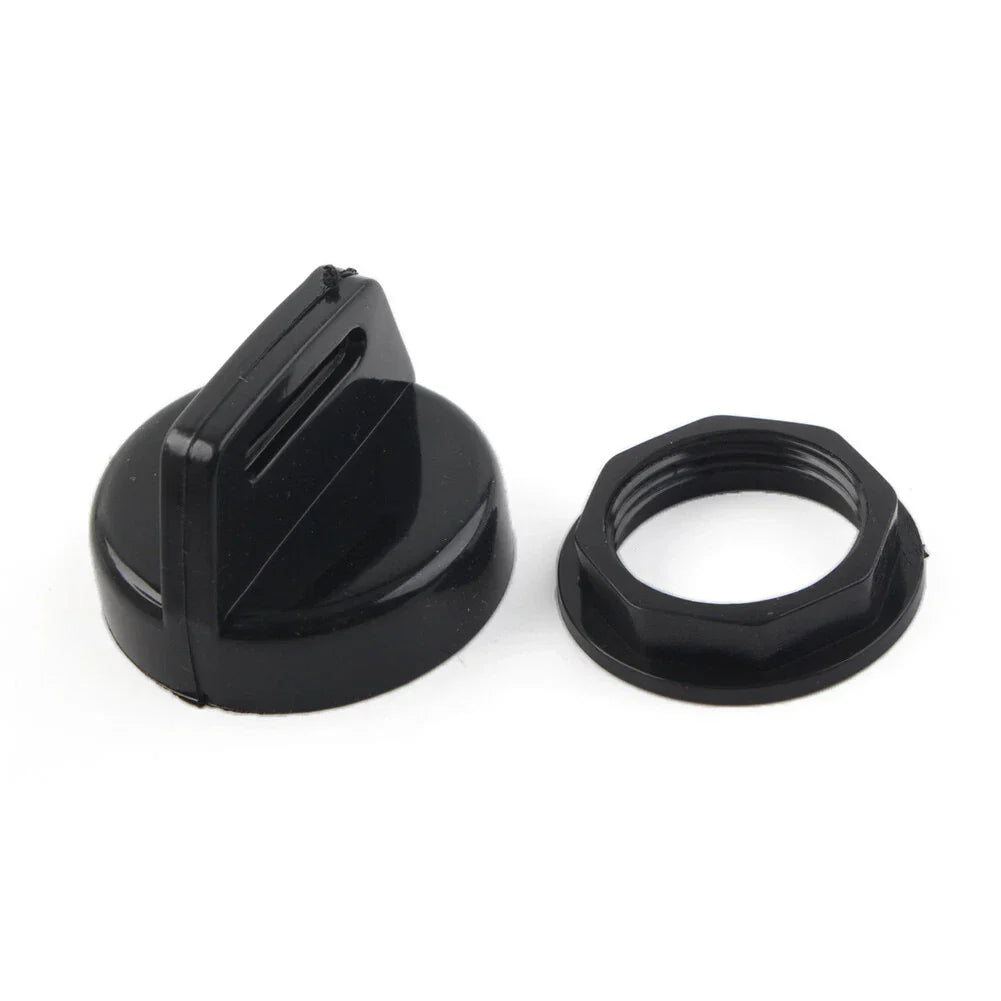 Black ABS Ignition Key Cover w/Nut for Polaris RZR XP 800-1000 Ranger Sportsman