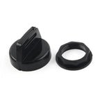 Black ABS Ignition Key Cover w/Nut for Polaris RZR XP 800-1000 Ranger Sportsman
