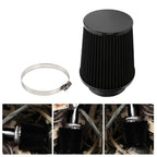 Set of 2 Cold Air Intake Filters for Universal Fit