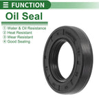 5 Pcs Oil Seal TG4 Lip Seal Ring for Rotary Shaft (30x52x10mm)