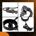 ABS Wheel Speed Sensor L/R Front for GMC Canyon Colorado (2004–2008) 15100274