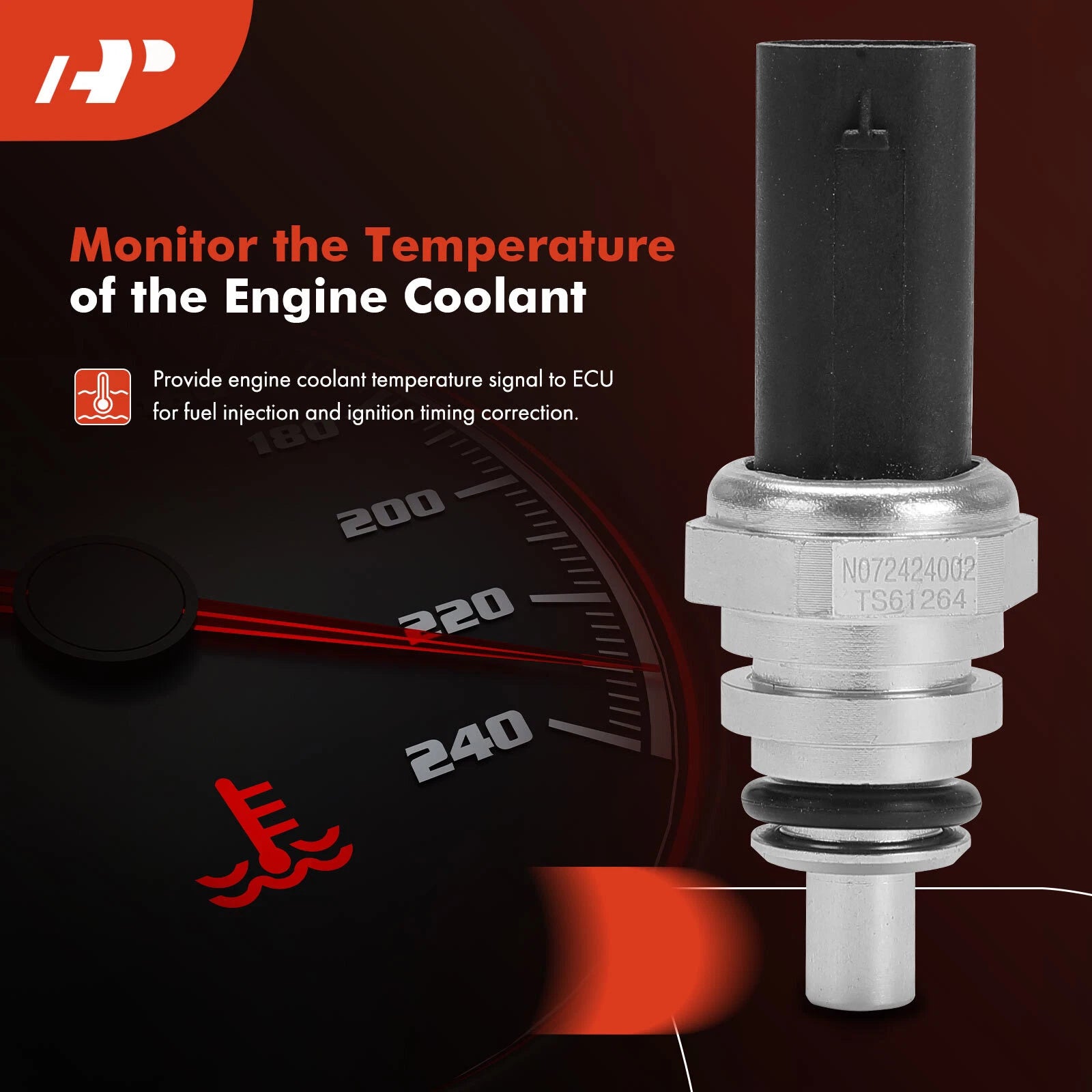 Engine Coolant Temperature Sensor for Ford F-250/F-450 Super Duty (2008-2010)