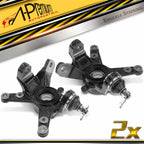 Pair Front Steering Knuckle for Honda Rincon 680 Foreman 500 (2006–2022)