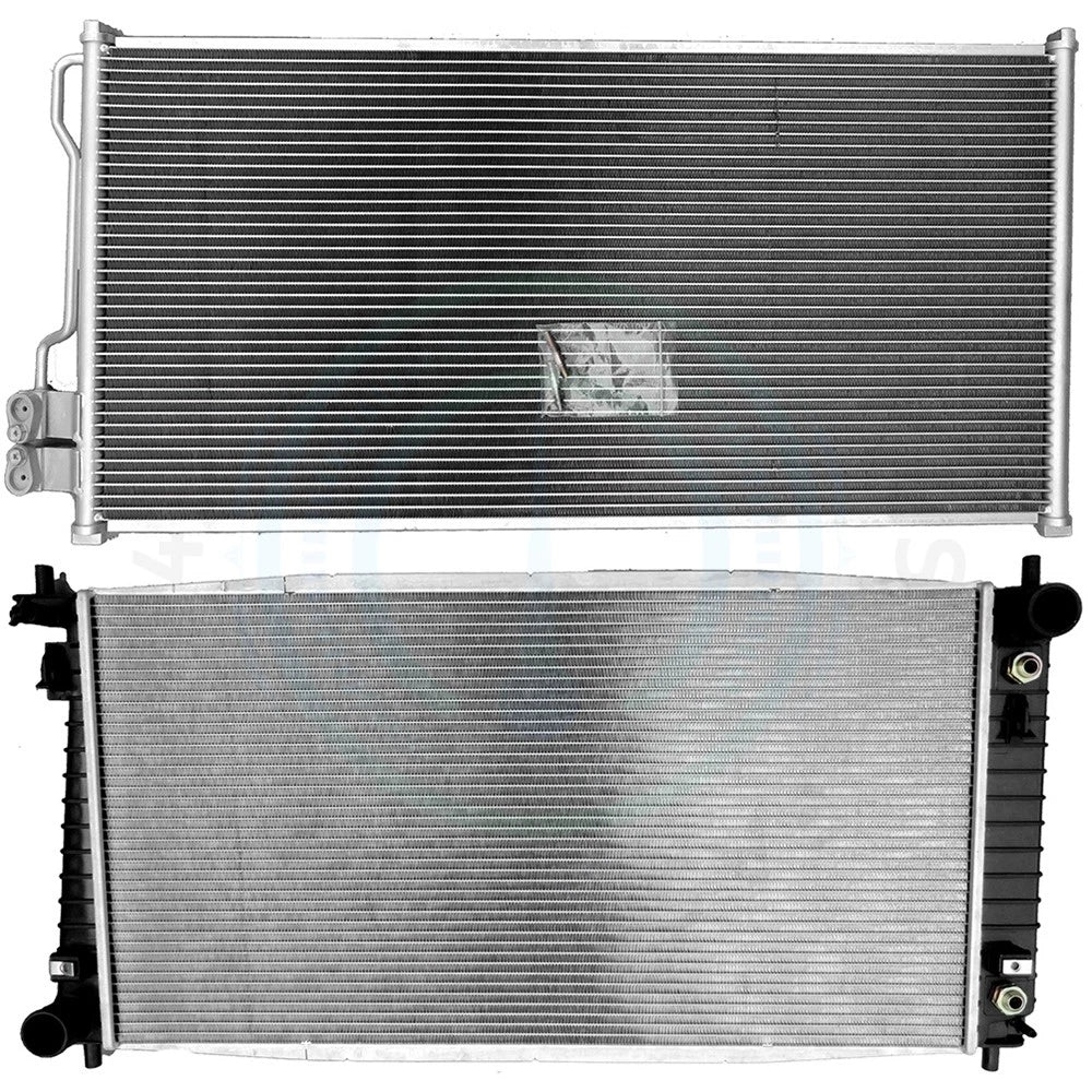 Aluminum Radiator & AC Condenser Cooling Kit for Ford Expedition (2004–2006)