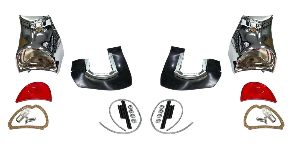 Tail Light Assembly Left Right Replacement for 1957 Chevrolet Bel Air (1957–1957)