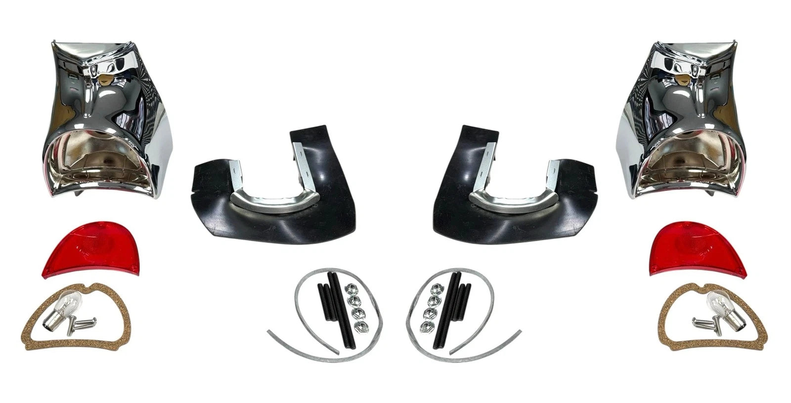 Tail Light Assembly Left Right Replacement for 1957 Chevrolet Bel Air (1957–1957)