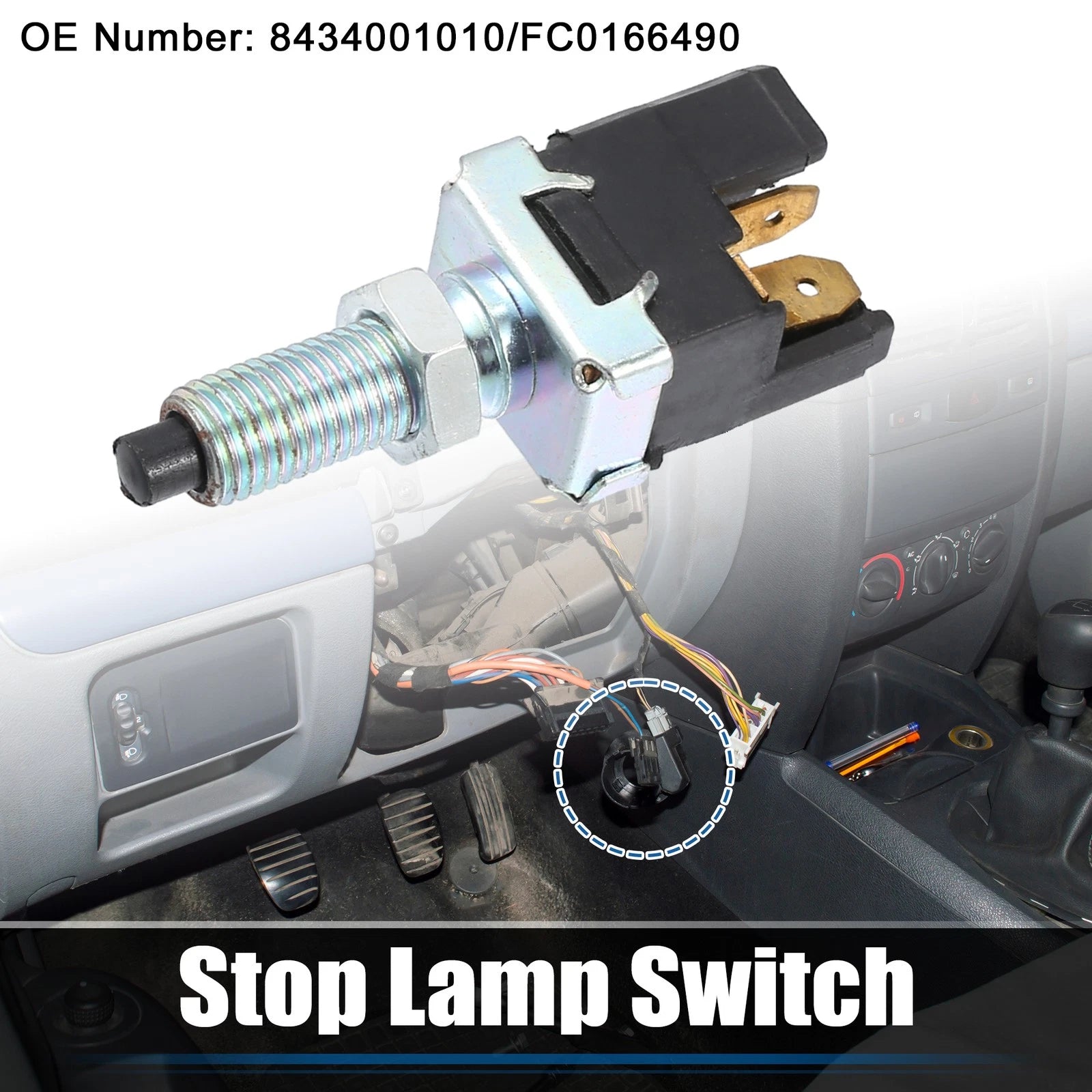 Stop Lamp Switch Brake Light Switch for Toyota Camry (1986–1991) No. 84340-01010