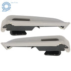 Set of 2 Inner Door Armrests for Chevrolet GMC C1500 (1990–1994) Gray
