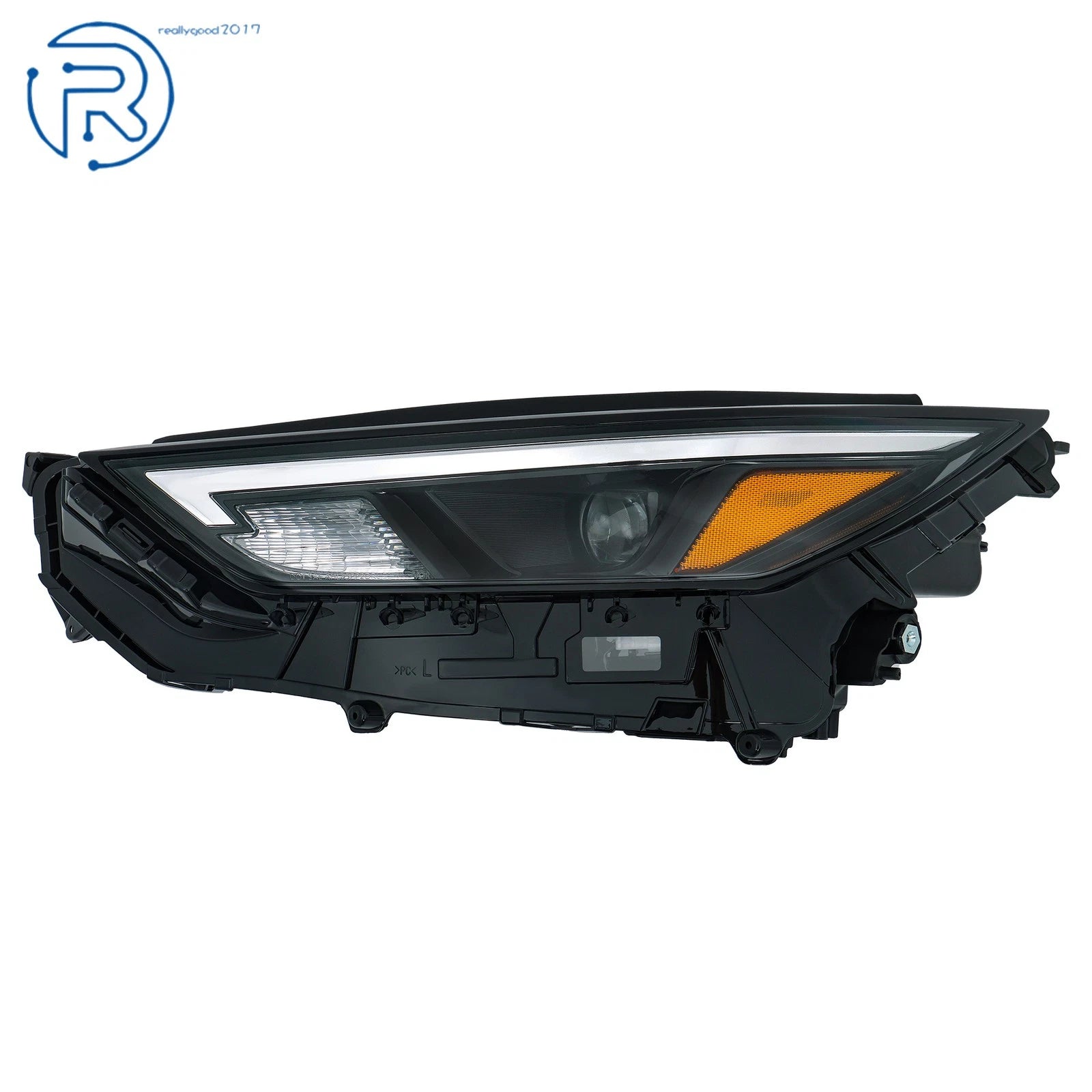 Headlight for Toyota Grand Highlander (2024) Driver Side Chrome Clear