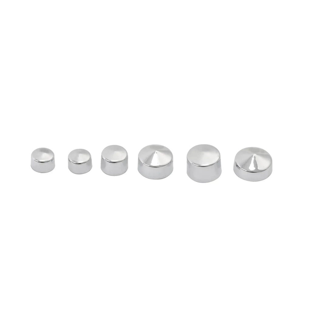 Chrome Bolt Topper Caps for Harley Davidson Electra Glide 2007-2013