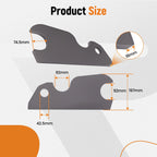 Set of 2 Bucket Ears for Kubota Excavator U-55 KX057 KX191