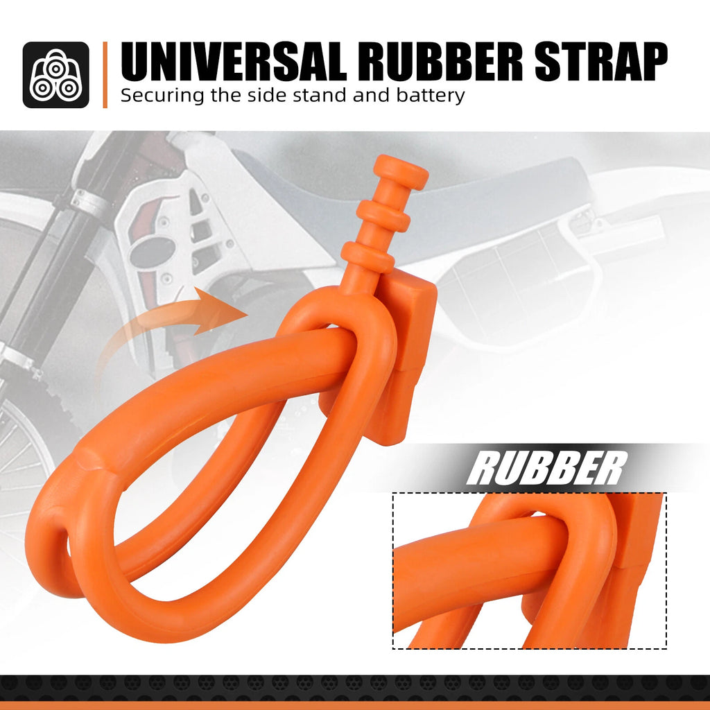 Rubber Strap Side Kick Stand for KTM 125 200 250 350 450 500 EXC XCF XC F (1998–2022)