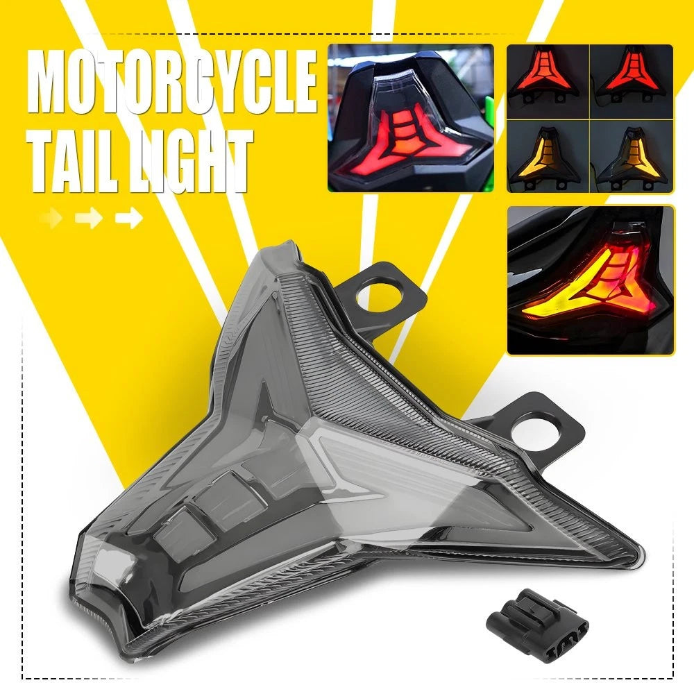 Integrated LED Tail Light Turn Signal for Kawasaki Z1000, ZX-10R (2016–2023)