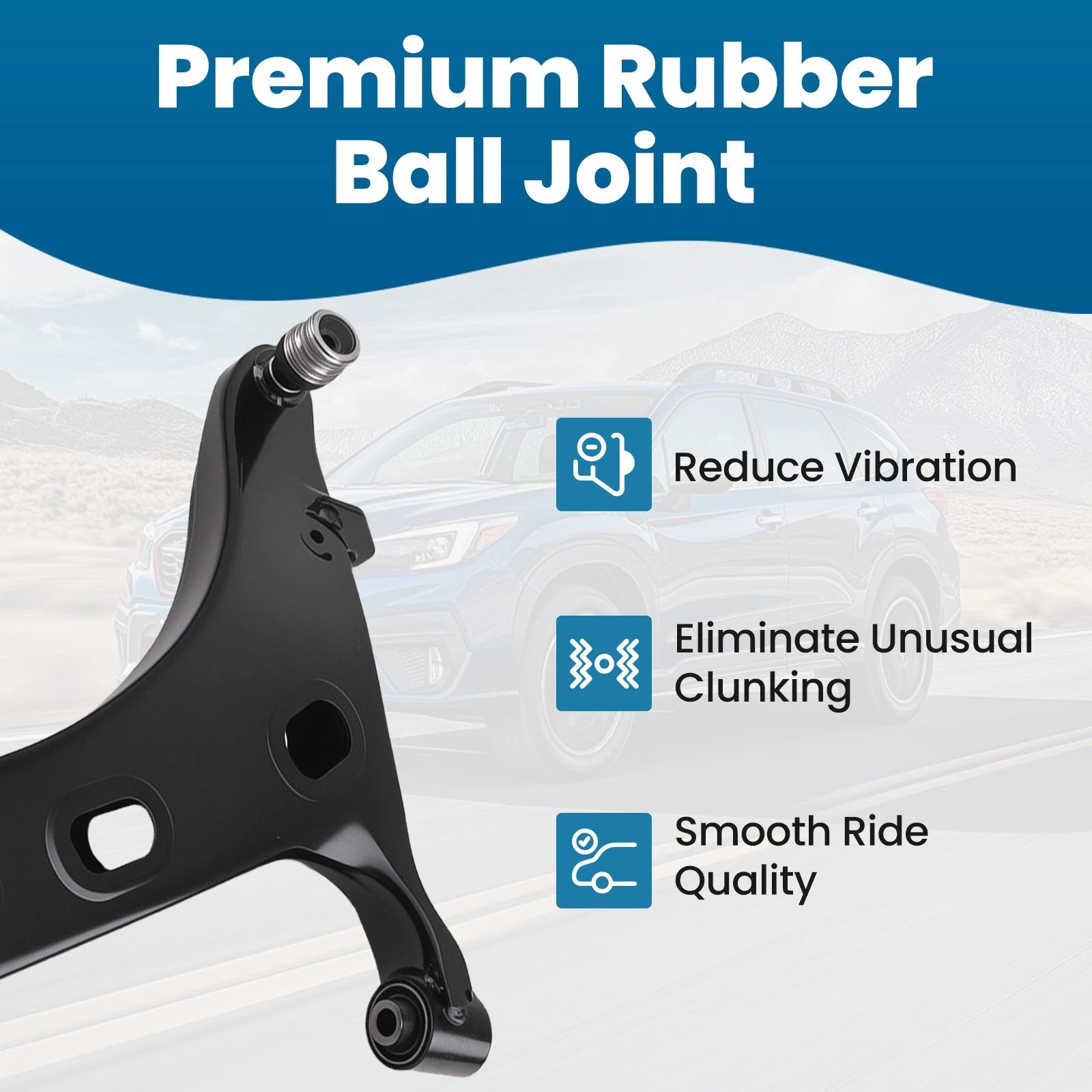Front Lower Control Arm Ball Joint Sway Bar End Link for Subaru Forester (2014–2018)