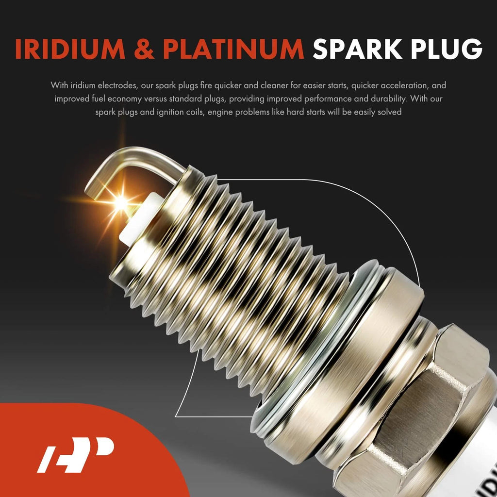 1x Ignition Coil & 4x Iridium Spark Plugs for Subaru Impreza