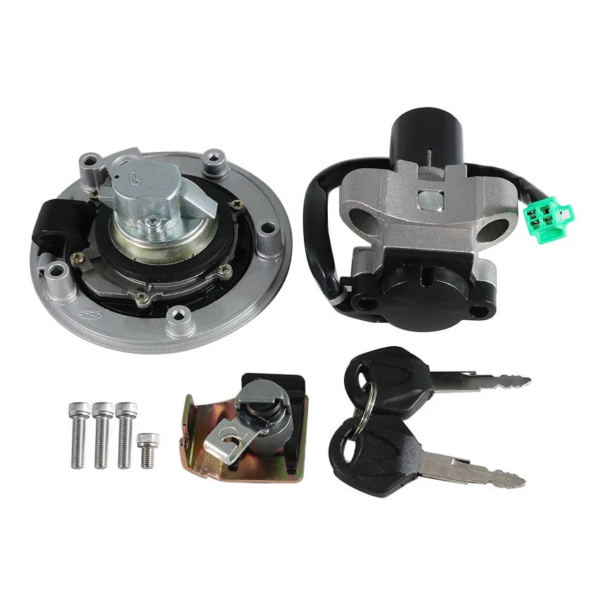 Fuel Gas Cap Ignition Key Switch Seat Lock for Suzuki GSX-R250 (2013–2017) 37101-48860