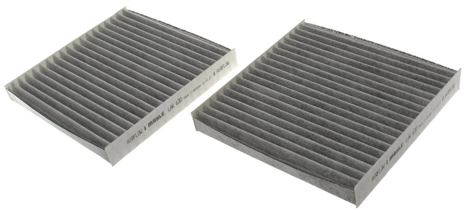 Set of 2 Mahle Activated Carbon Cabin Air Filters for BMW X3 X4 (2011–2018)