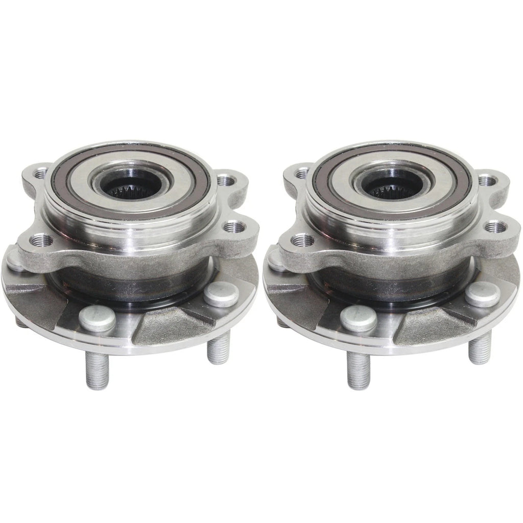 Set of 2 Wheel Hubs for Toyota RAV4 (2006–2012) with Bearing