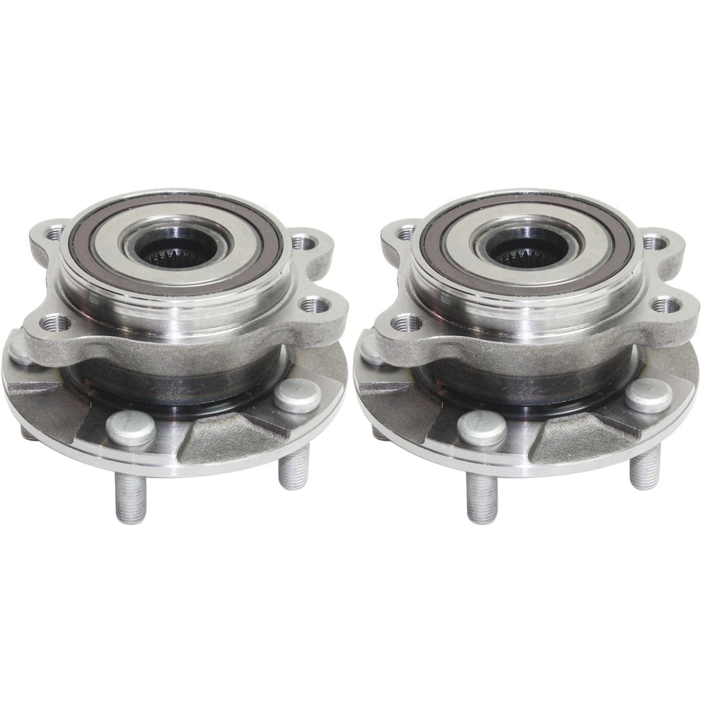 Set of 2 Wheel Hubs for Toyota RAV4 (2006–2012) with Bearing