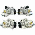 Set of 4 Front Brake Wheel Cylinders W/Shoes for Honda Foreman TRX450 (1998–2004)