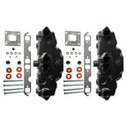 2X Dry Joint Style Manifold with Gasket for Mercruiser V8 (1985–2000)
