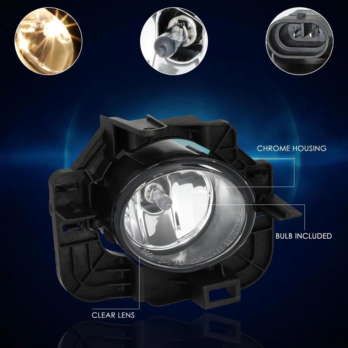 Fog Light for Nissan Altima 2007–2009 (Right, OE Style)